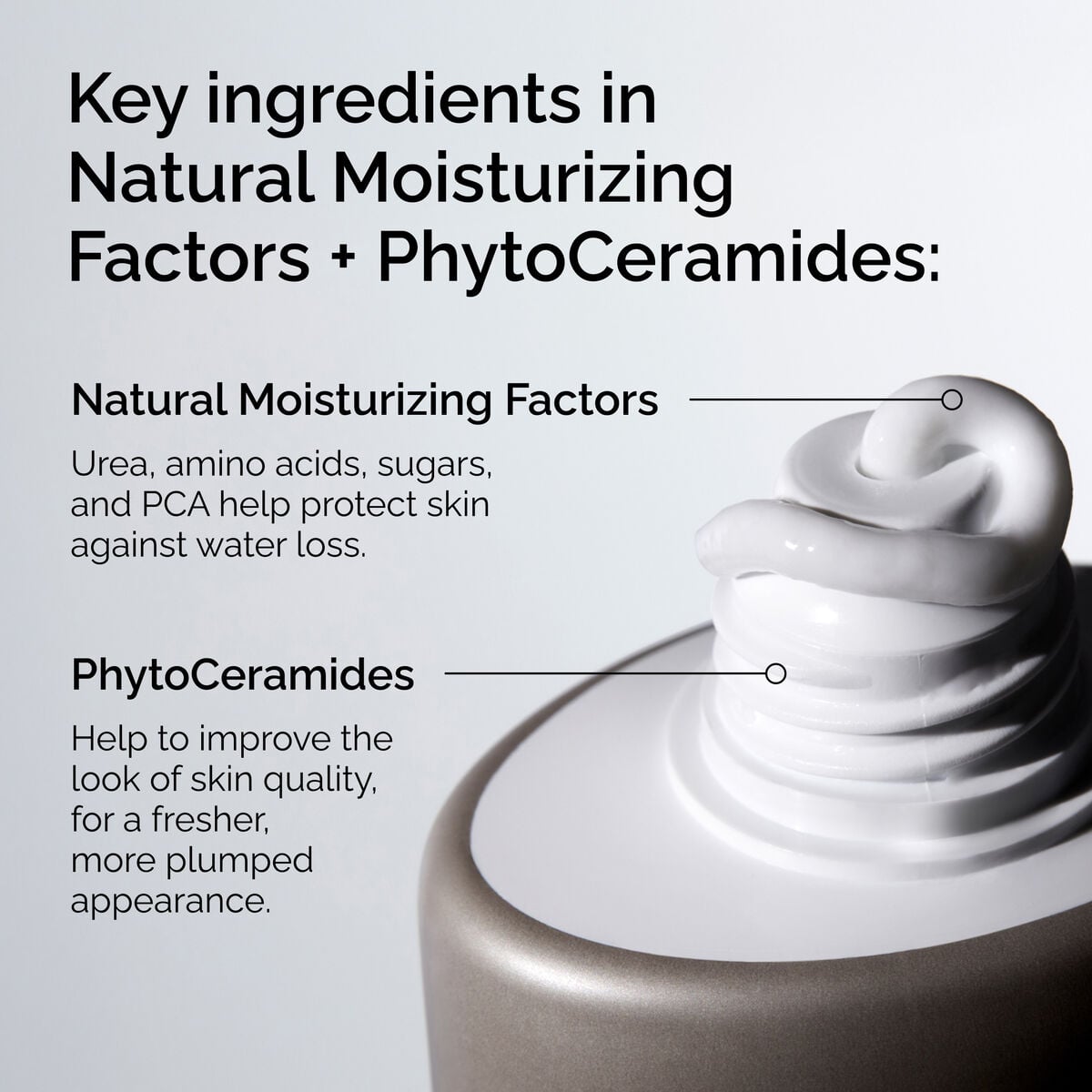 Ingredients of Natural Moisturizing Factors + PhytoCeramides